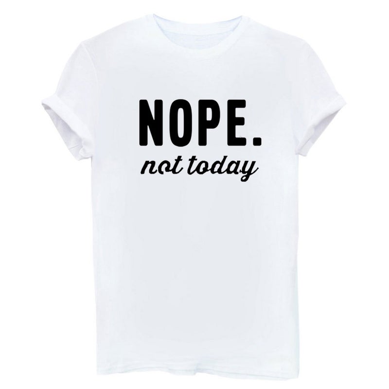 YITAN Women's Cute Juniors Tops Teen Girl Tee Funny T Shirt White Large - Image 1